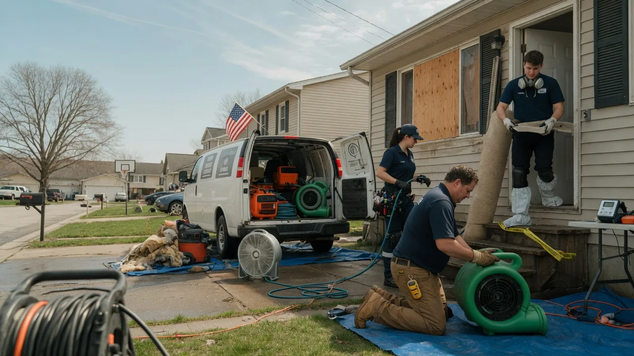 Water Damage Restoration in Rose Hill, KS near me